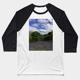 Bluebells landscape Baseball T-Shirt